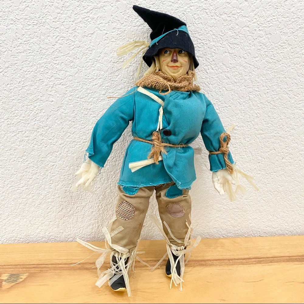 Vintage 1939 Loew’s Wizard of OZ Scarecrow Hamilton Gift 14” Collectible Doll